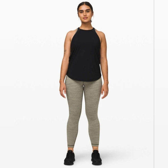 Lululemon Wunder Under HR Tight 25" Wee Are From Space Sage Olive Size 4 - Picture 16 of 16